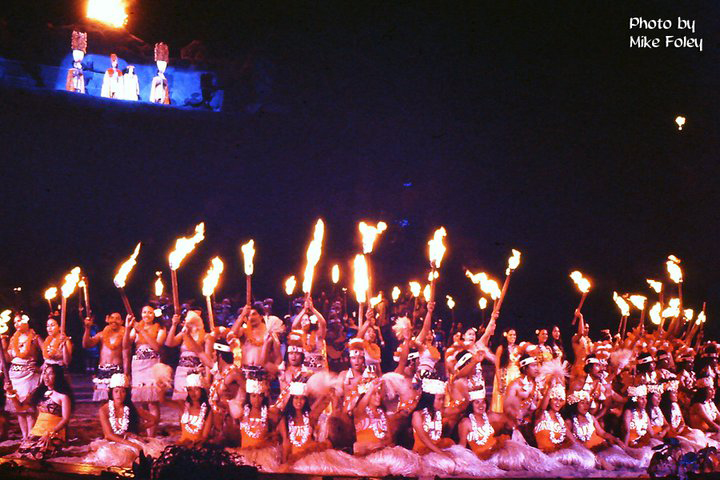 Night show finale, 1976s.