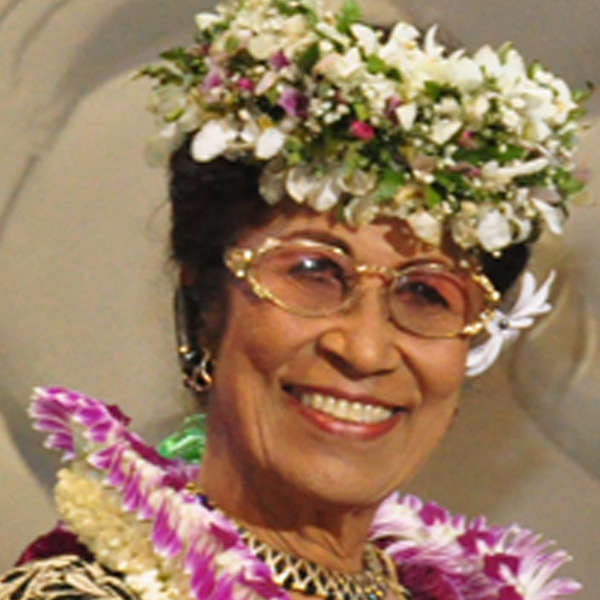 Living Treasure Honoree, Kalolaine Soukop