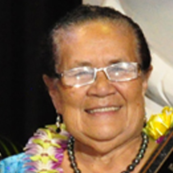 Living Treasure Honoree, Mele Tovo