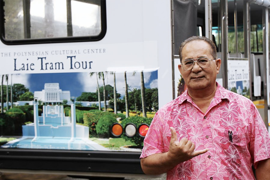 Pouli Magalei, tram driver, 2013