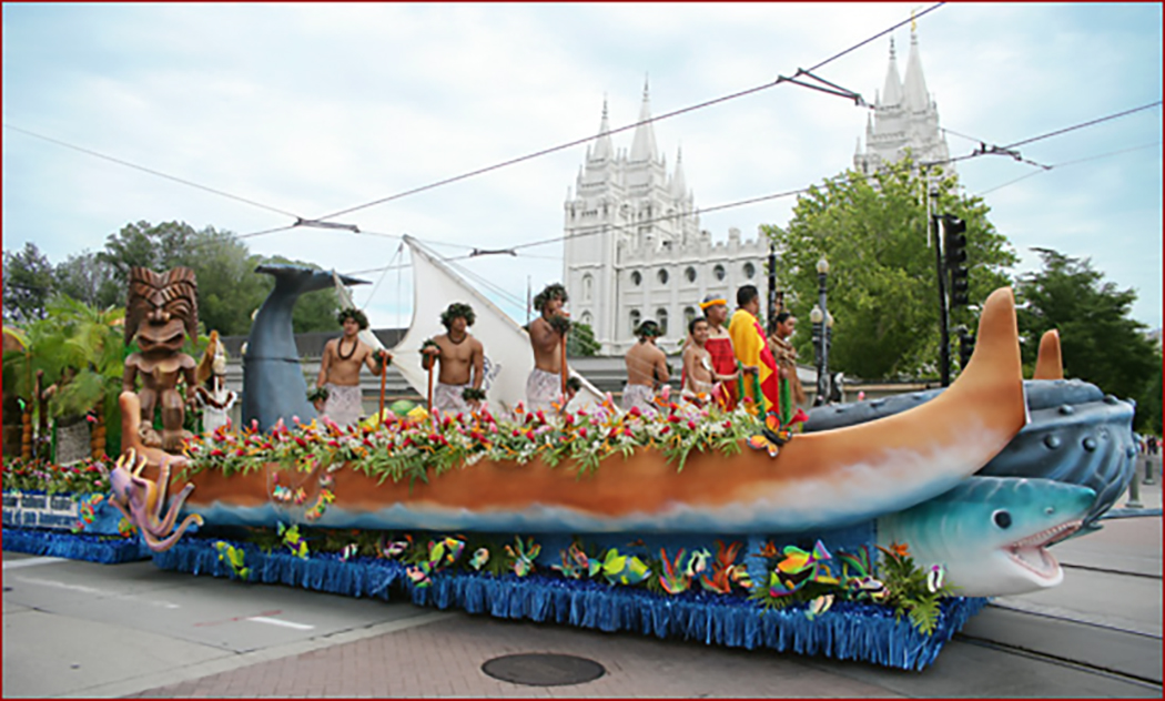 PCC Float at Salt Lake City, Utah, 2013