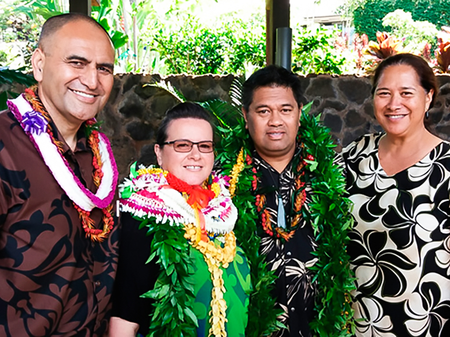 Sheena & Norris with the Graces, June 2015