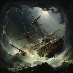 Julia Ann Shipwreck AI by Christian Wilson