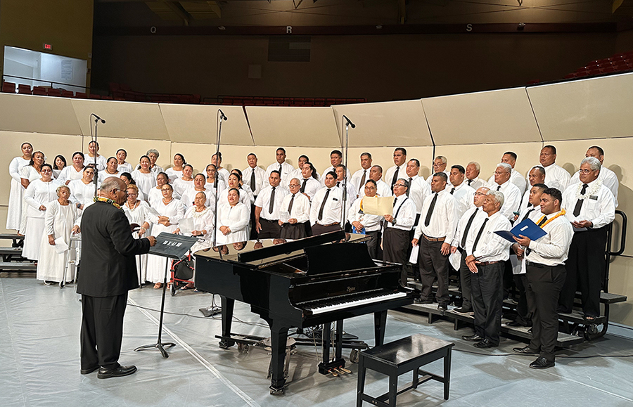 Kahuku 3rd Ward (Tongan) choir