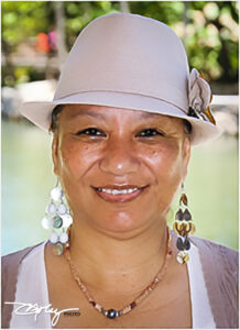 Renée Ahuna Cabrinha practically grew up at the Polynesian Cultural Center as a young girl. He husband and children have also worked at the PCC.