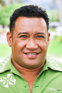Sione Milford, Tongan culture ambassador, then Samoan Village "chief"